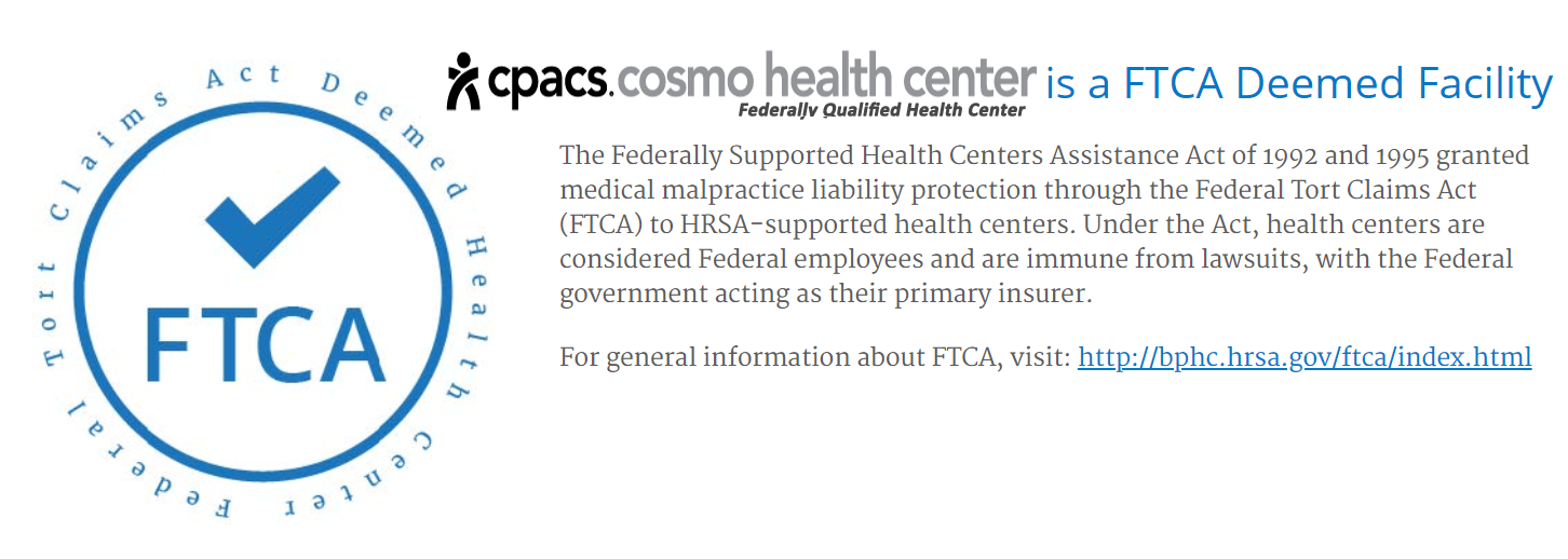 COSMO FTCA Disclaimer